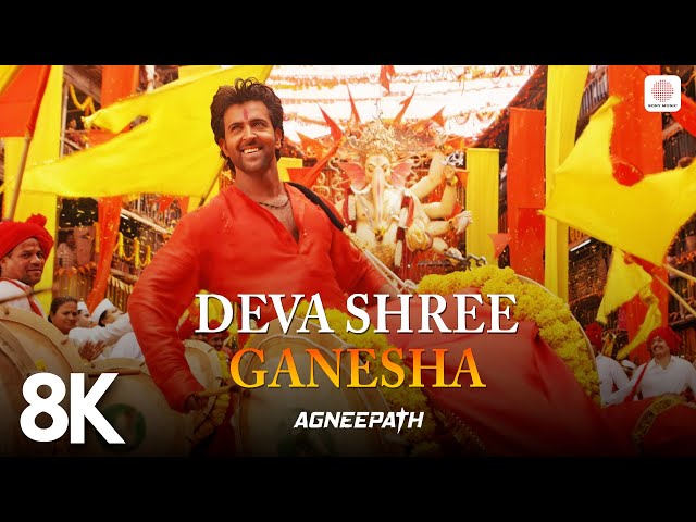 deva-shree-ganesha-8k4k-video-ganpati-song-agneepath-priyanka-chopra-hrithik-roshan